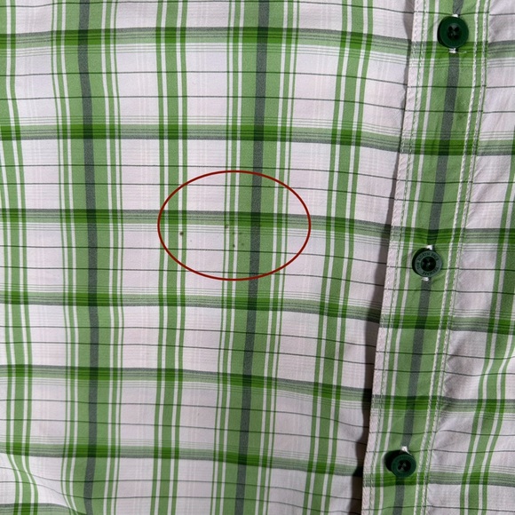 The North Face Shirt Men Size XL Short Sleeve Vented Fishing Hiking Zip Pocket - Picture 10 of 13